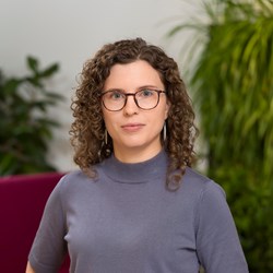 Porträtt på Mikaela Klahr-Fritz