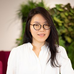 Porträtt av Wonhee Cha